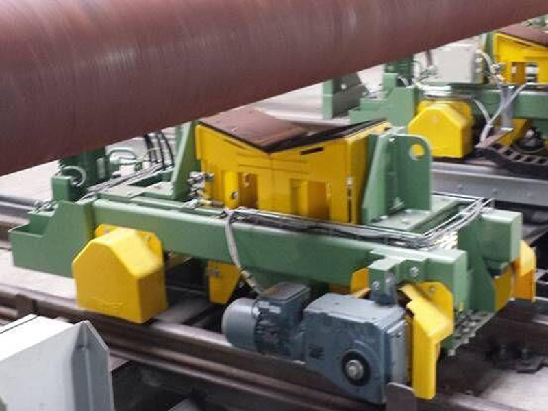 Оборудование для выдёргивания и перевозки трубы